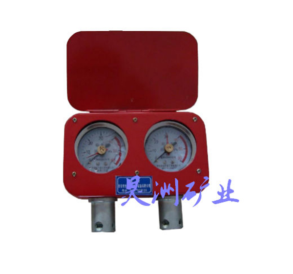 礦用雙針?lè)勒痣p表